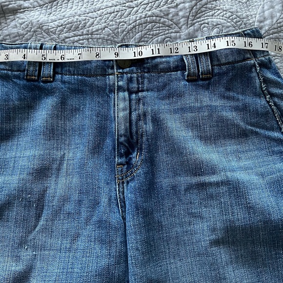 Denim Wide Legged Trousers - Picture 4 of 8